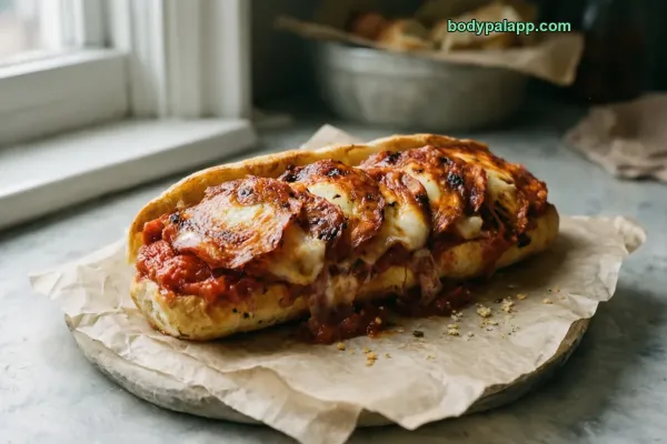 Subway Pizza Sub calories