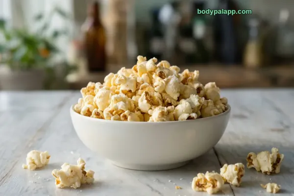 Popped Popcorn calories