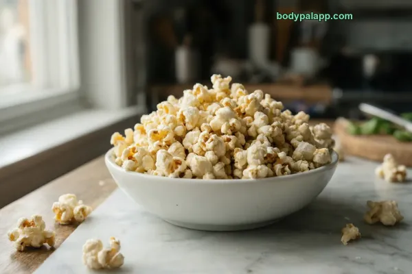 Salted Popcorn calories
