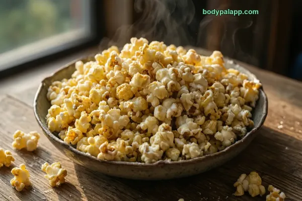 Popcorn With Coconut Oil calories