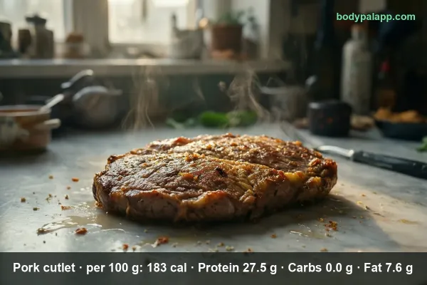 Pork Cutlet calories
