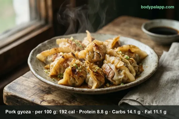Pork Gyoza calories
