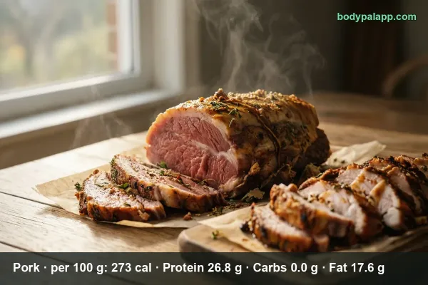 Pork calories