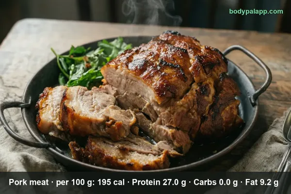 Pork Meat calories