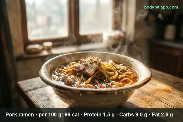 Pork Ramen calories