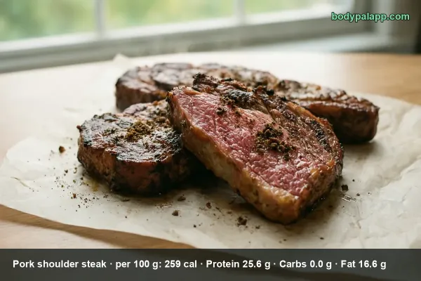 Pork Shoulder Steak calories