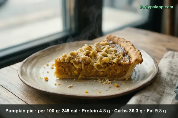 Pumpkin Pie calories