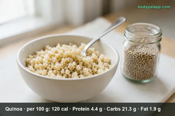 Quinoa calories