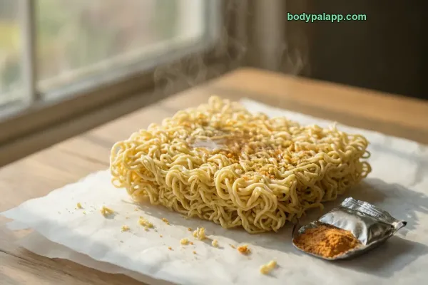 Instant Ramen Noodle Package calories