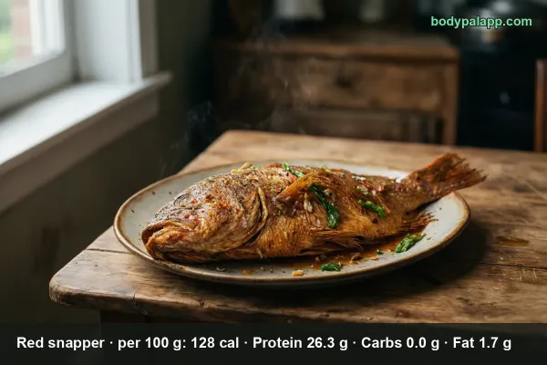 Red Snapper calories