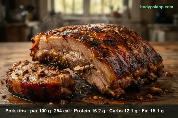 Ribs calories