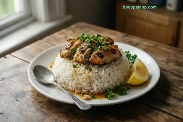 Rice With Chicken calories