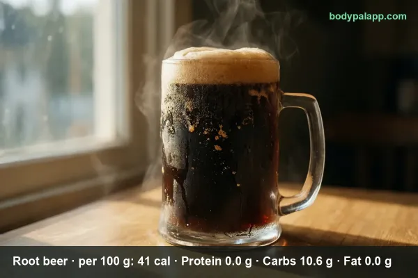 Root beer calories