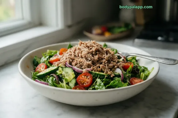 Salad With Tuna calories