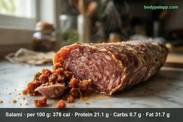 Salami calories