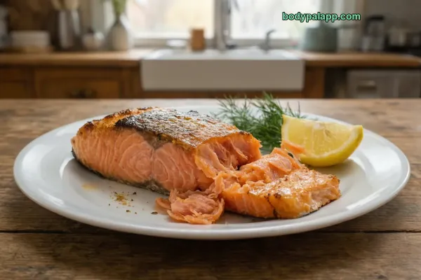 Cooked Salmon calories