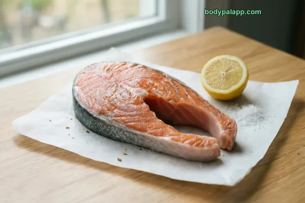 Salmon Fillet 6 Oz calories