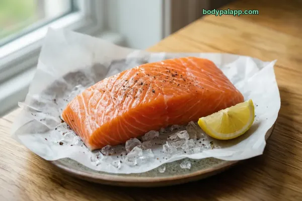 Skinless Salmon Fillet calories