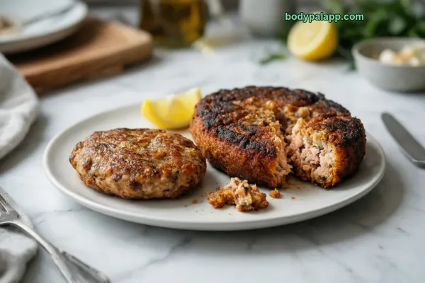 Salmon Patty calories