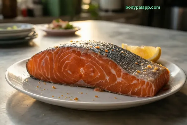Raw Salmon calories