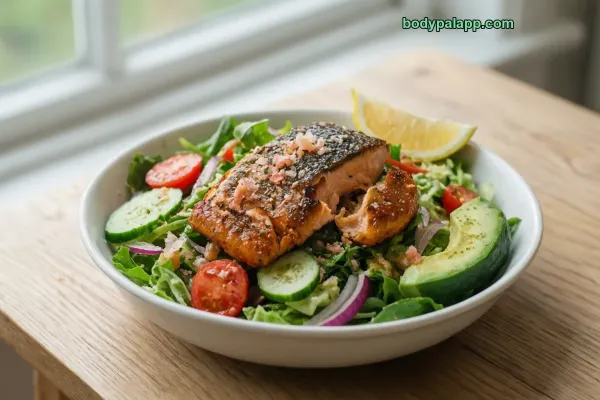 Salmon Salad calories