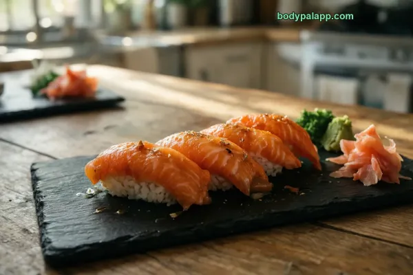 Salmon Sushi calories