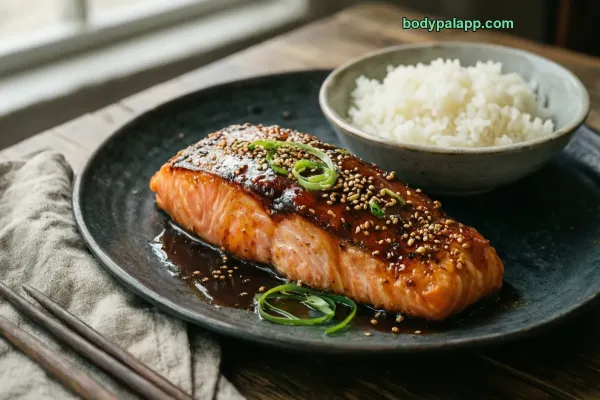 Salmon Teriyaki calories