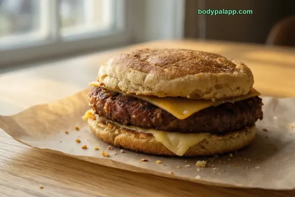 Sausage Mcmuffin calories