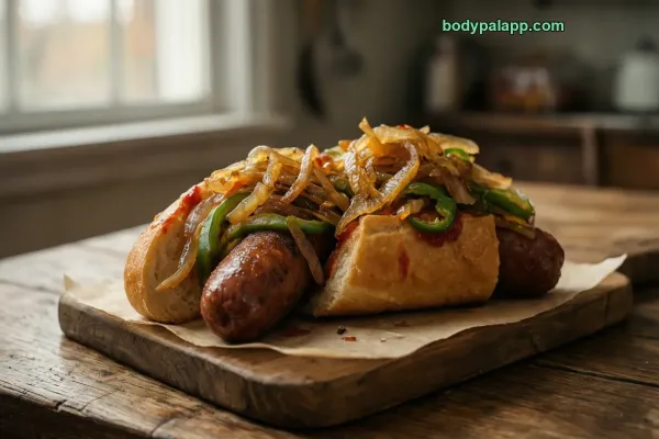 Sausage Sandwich calories