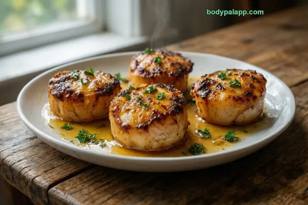 Scallops Cooked calories