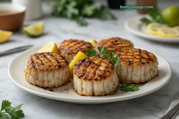 Scallops Grilled calories