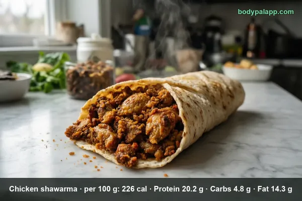Chicken Shawarma calories