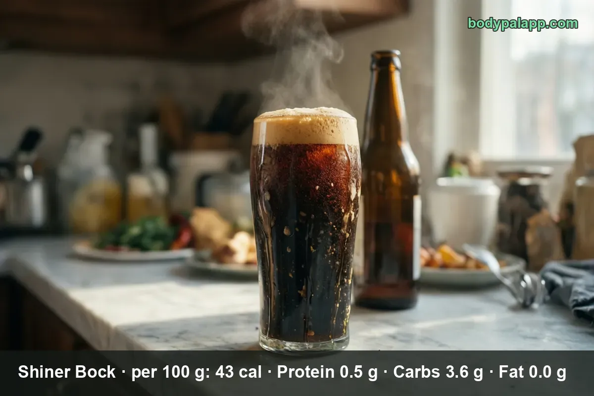 Tall glass of very dark beer with a thick foam head beside a plain brown unlabeled bottle