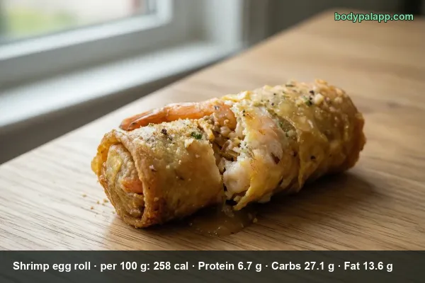Shrimp Egg Roll calories