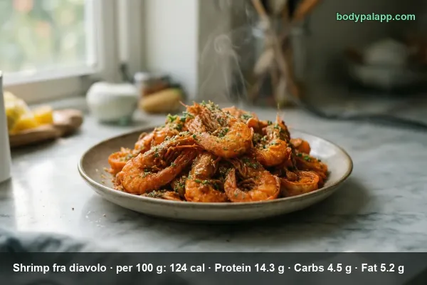 Shrimp Fra Diavolo calories