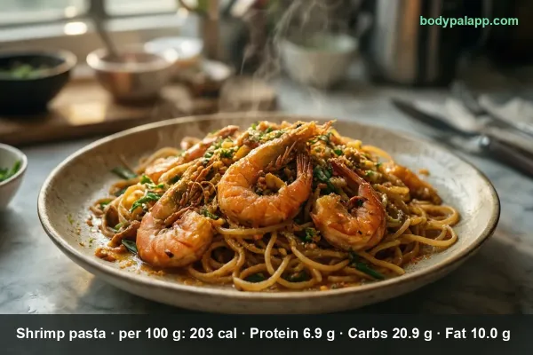 Shrimp Pasta calories