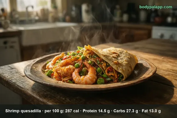 Shrimp Quesadilla calories