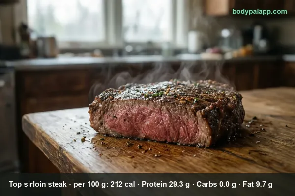 Top Sirloin Steak calories