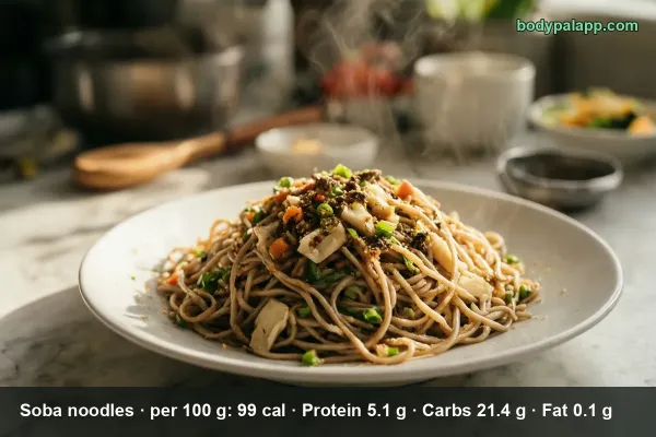 Soba Noodles calories