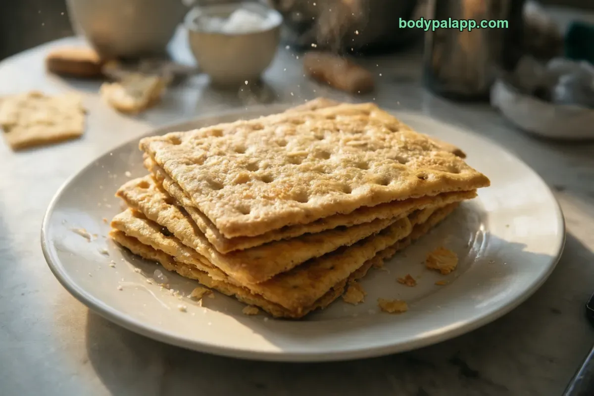 Soda cracker, saltine type, salted