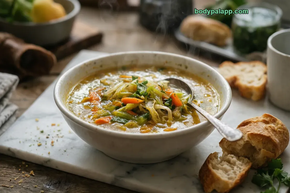 Soup, broth-based, mixed types