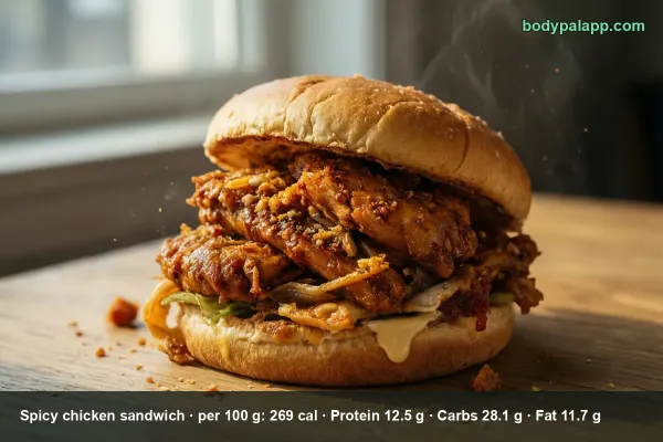 Spicy Chicken Sandwich calories