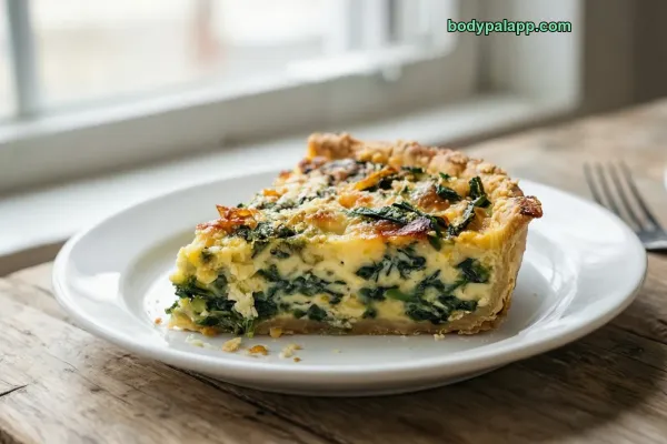 Spinach Quiche calories