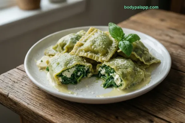 Spinach Ravioli calories