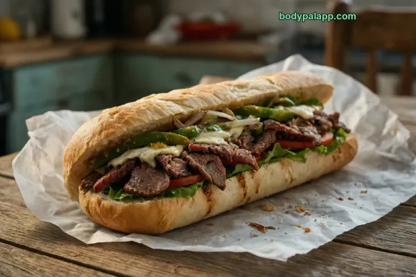 Steak And Cheese Subway calories