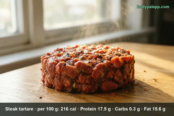 Steak Tartare calories