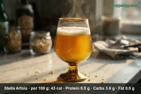 Stella Artois calories