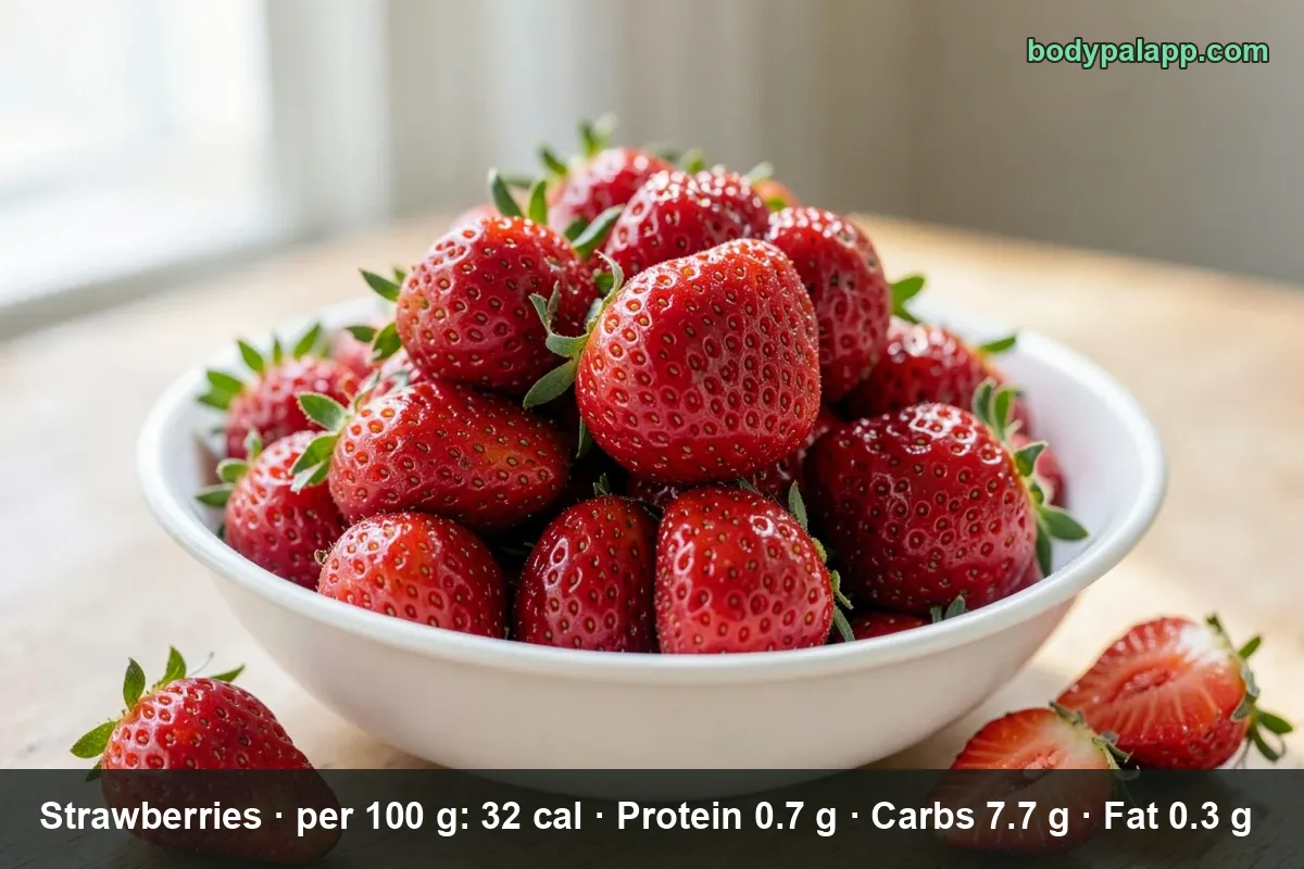 Fragole, fresche, crude