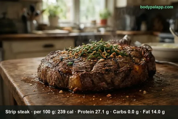 Strip Steak calories