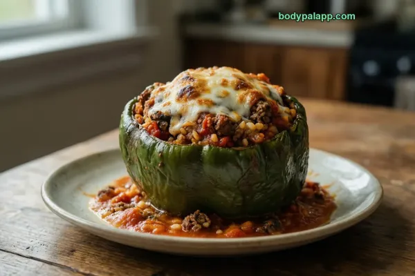 Stuffed Green Pepper calories